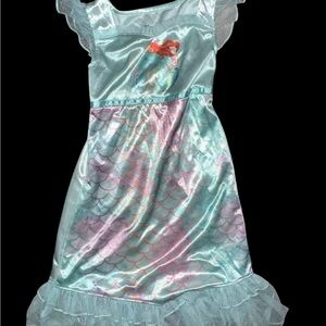 DISNEY PRINCESS| TODDLER GIRLS ARIEL MERMAID SLEEVELESS NIGHTGOWN